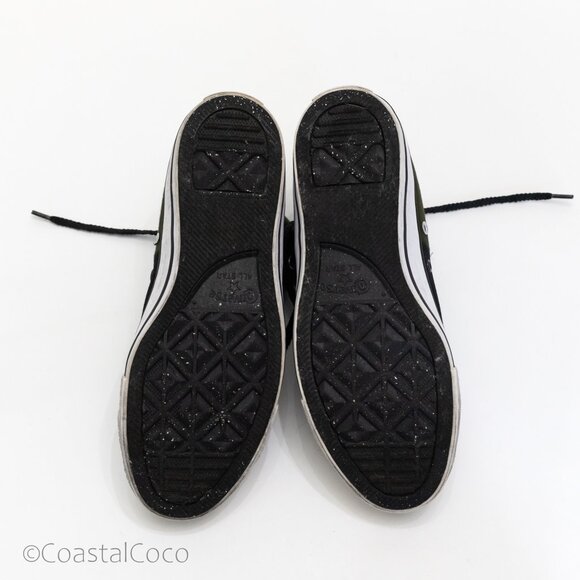 Converse Chuck Taylor All Star High Top M 6.5/W 8.5 Cargo Green/Black Sneakers - Picture 9 of 10